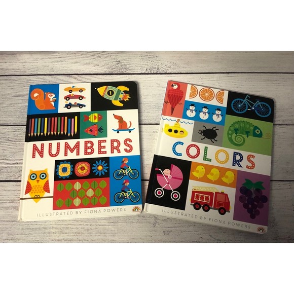 Colors And Numbers Board Book Bundle - Picture 1 of 7
